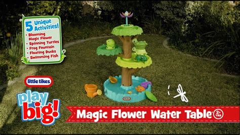 Magic flower water tabel